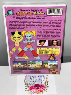 Animal Yoga for Kids - African Adventure (DVD, 2005) BRAND NEW *8