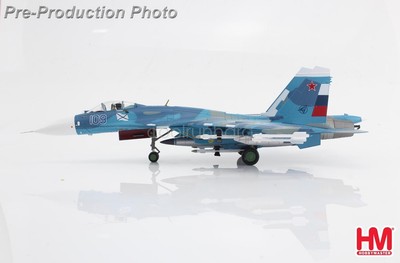 HM 1:72 Su-27K Sea Flanker Bort 109 Mediterranean Sea 1996 Fighter Diecast Model
