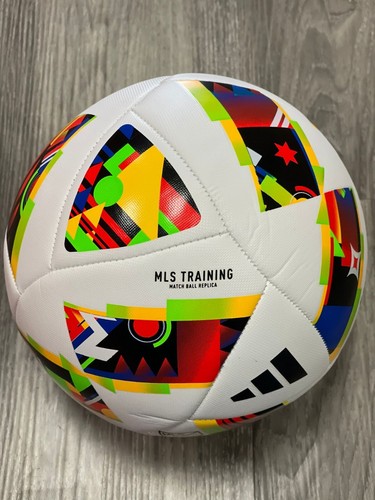 ADIDAS MLS 24 PELOTA DE ENTRENAMIENTO TALLA 5 SOLO BLANCO/NEGRO/ORO SOLAR - Imagen 6 de 12