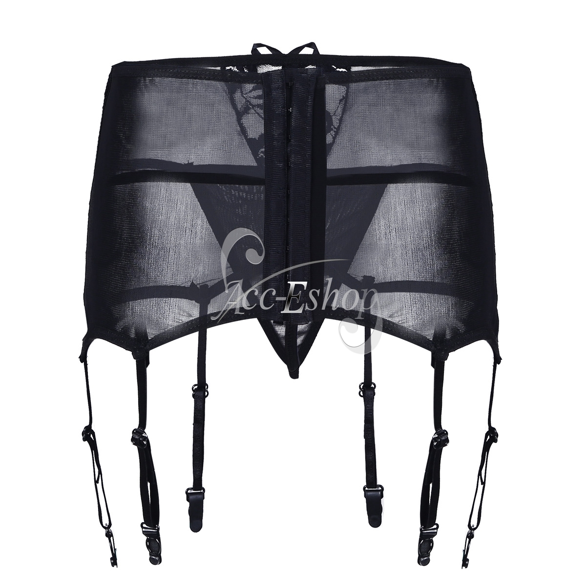 Sexy Womens Lingerie Lace Garter Belt Dress High Waist 6 Suspender G