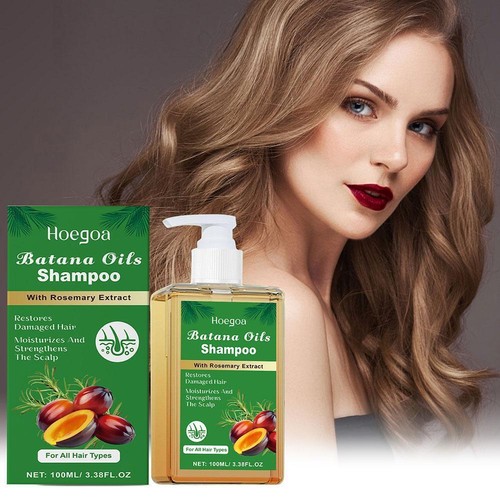 Hoegoa Batana-Oil & Rosemary Shampoo Hair Growth & Reduce Loss 100ml Hair A5G5 - 第 3/15 張圖片