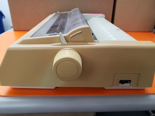 ⭐️⭐️⭐️⭐️⭐️ **Powers On! Defective!** OKI Okidata Microline 321 9 Pin Printer - Picture 5 of 11
