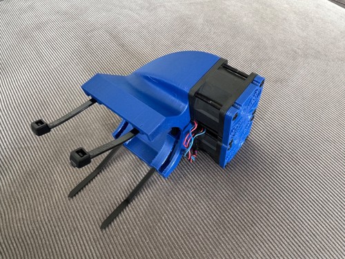 For Traxxas XRT Supercharger Fan Mount PLUS Fan Guards for 40mm fans 56mm motors - 第 12/13 張圖片