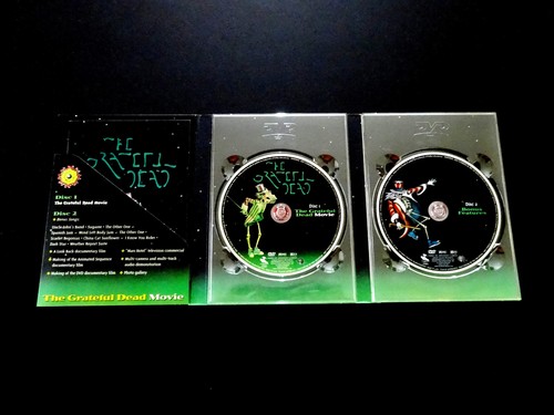 Grateful Dead Movie DVD Special Edition 2 Disc Jerry Garcia Live 1974 2004 GDP - Imagen 6 de 12