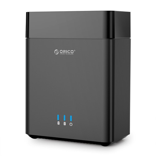 ORICO 2 Bay Hard Drive Enclosure SATA to USB 3.0 Magnetic Case for 2.5/3.5'' - Picture 8 of 8