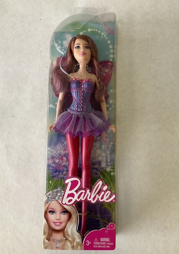 Barbie Enchanted Wingdom Purple Fairy Doll 2009 Mattel R4105 NRFP - Picture 2 of 4