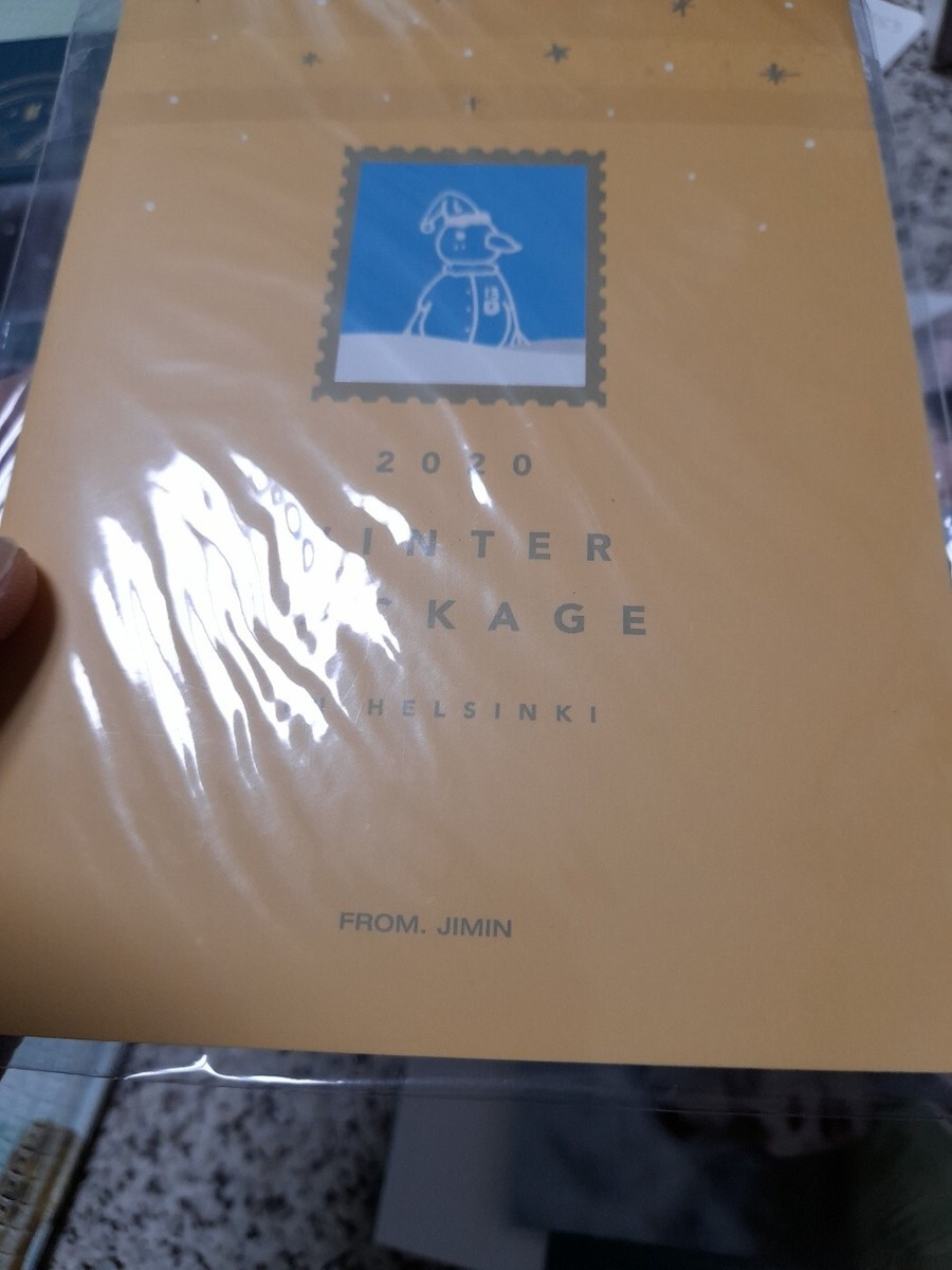 BTS Bangtan Boys Winter Package In Helsinki 2020 DVD Jimin