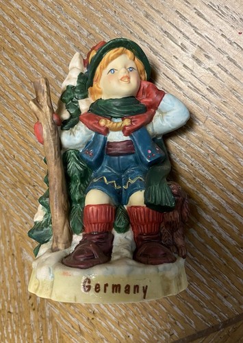 4 Stück Weihnachten Kinder der Welt Vintage RSVP INT INC in Originalkartons - Bild 3 von 5