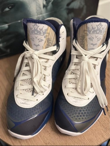 Nike Lebron 8 V2 Yankees Size 8.5 - Picture 4 of 9