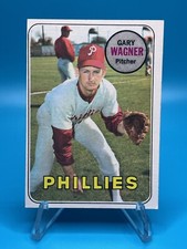 1969 Topps - #276 Gary Wagner Philadelphia Phillies Ex-Mt+ -FREE SHIPPING