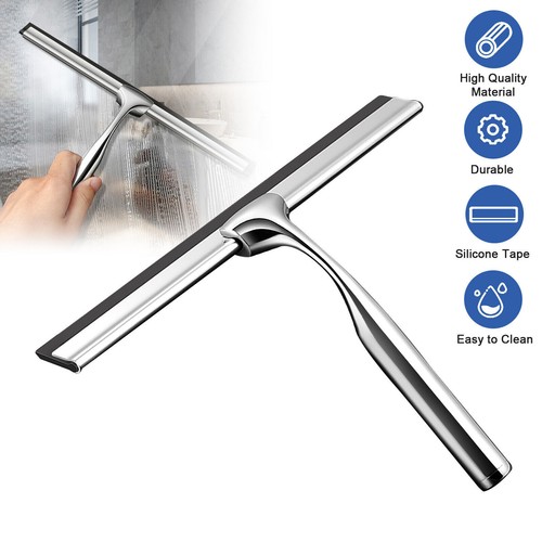 Silver Glass Wiper Glass Cleaning Wiper Portable Replacement Accessories - Picture 7 of 14