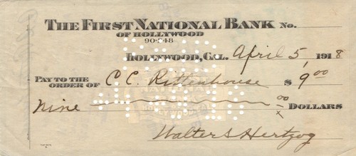 LOT OF ANTIQUE MASONIC LETTERS PAPERS GLENDALE CA. MEMBERSHIP CERTIFICATE & AREA - Picture 8 of 9