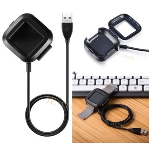 Aufladen Ladegerät Dock Adapter 1m USB Kabel für Fitbit Versa 2 Smartwatch Aufladen Ladegerät Dock Adapter 1m USB Kabel für Fitbit Versa 2 Smartwatch