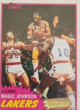 1981 Topps #21 Magic Johnson 