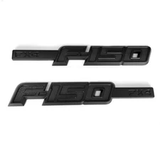 2pack OEM F150 Fx4 Side Emblem for F-150 Rear Badges F-150 Black