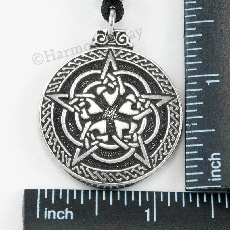 Celtic on sale pentagram necklace