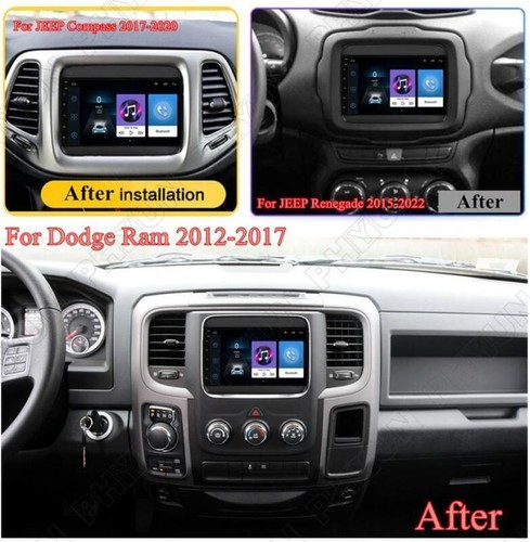 GPS 7" Android 11 Stereo Radio Navi Player For Jeep Compass 17-20 Renegade 15-22 - Picture 5 of 12