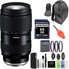 Tamron 28-75mm f/2.8 Di III VXD G2 Lens for Sony E Bundle Essentials