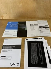 SONY  VGN-SR Series Quick Start Guide