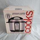 NIB Cooks 5 Qt Electric Digital Pressure Cooker Slow Cooker/TDD 
