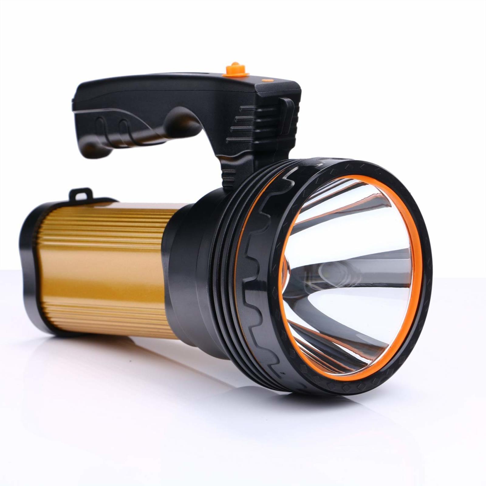LED Searchlight Rechargeable Portable Handheld Spotlight Camping Lantern Torch LED Searchlight Rechargeable Portable Handheld Spotlight Camping Lantern Torch