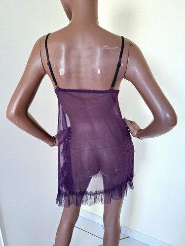 NUISETTE TRANSPARENTE TAILLE UNIQUE COULEUR VIOLET - Picture 4 of 4
