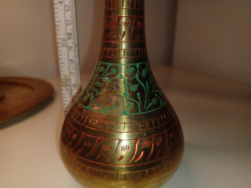 Messing Deko Schale / Vase / Trinkgefäß/ orientalisch/ Rarität/ - Bild 4 von 10