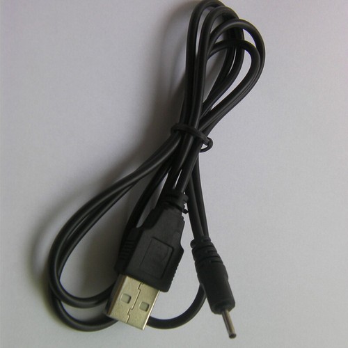 NEW 2.0mm*0.6mm Small Pin Plug Adapter Cord For Nokia CA-100C USB Charger Cable - Afbeelding 1 van 9