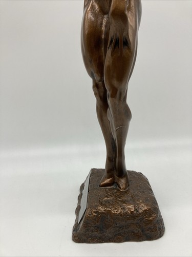 16" Niels Andersen Female Bodybuilder Bikini Trophy Muscle Woman Statue INBF 1st - Picture 7 of 24