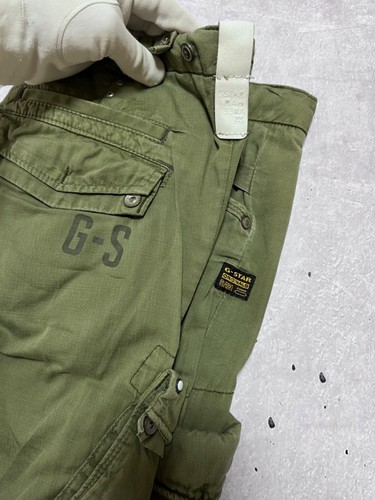 G-Star Raw Pants Men Size S Cargo Military Style Casual - Picture 9 of 14