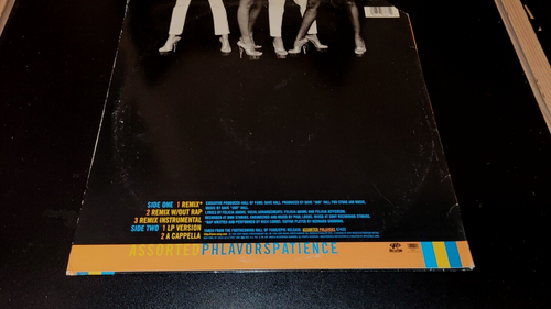 Assorted Phlavors Patience 12" R&B Vinyl 1996 Epic Records VG - Picture 2 of 2