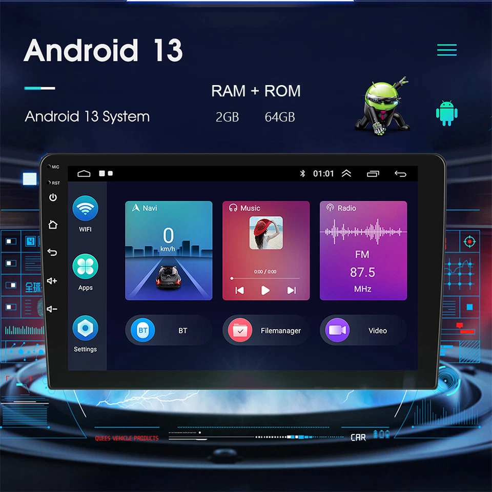Radio estéreo GPS Wifi para Honda CR-V CRV 2002-2006 Apple CarPlay Android 13 Foto 4 de 4