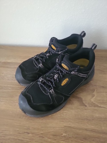 Keen Damen Stahlzehenpartie schwarz Allzweck-Arbeitsschuhe Größe 8,5M F2413-11 Schuhe - Bild 2 von 8