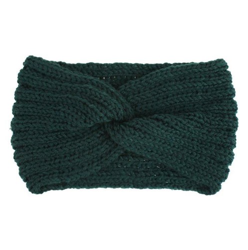 Women Winter Knitted Ear Warmer Headband Crochet Wool Hairband Hat Beanie - Picture 8 of 12