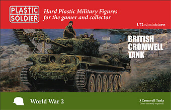 Plastic Soldier Company 62039 British Cromwell Tank 1:72 Model Kit - Bild 1 von 1
