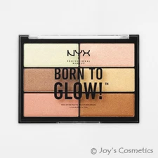 1 NYX Born to Glow Highlighting Palette - Silky Shade "BTGHP01"*Joy's cosmetics*