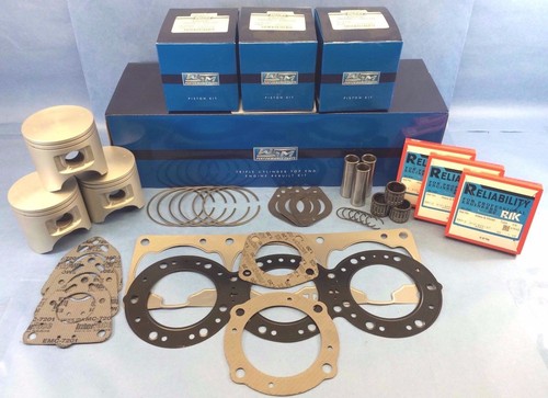 NEW WSM KAWASAKI 1100 .75mm OVER TOP END REBUILD KIT 1996-2003 ZXI STX  - Picture 9 of 12