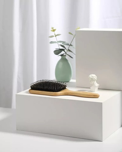 Hair Brush, Boar & Nylon Bristle Brush for All (Women, Men, Kids) Wet/Dry Hai... - Picture 6 of 7