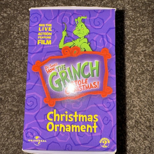 2000 UNIVERSAL WIE DER GRINCH WEIHNACHTSSCHMUCK STAHL SIDESHOW SPIELZEUG - Bild 5 von 6