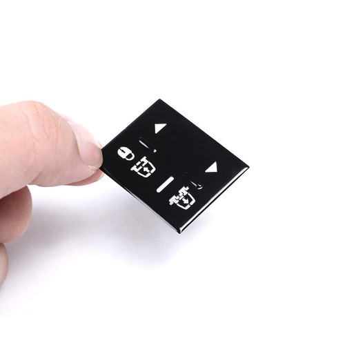 For Range Rover Sport 2014-2016 9PCS Black Terrain Mode Button Sticker Trim - Picture 4 of 11