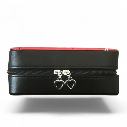 Brighton Dear Santa I Have Been Good-Ish Jewelry Box Travel Case Zip Around - Picture 4 of 8