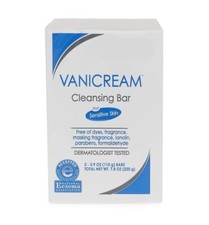 Vanicream Cleansing Bar 2 Pack 3.9oz Each Fresh New