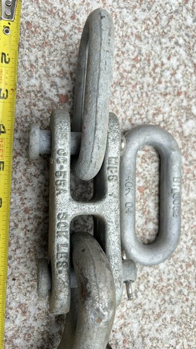 Vantage Heavy Duty Alloy Eye Hook with Latch,double Clovis Link & Link Ring Set - Picture 4 of 16
