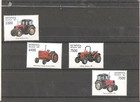 4 MNH  stamps with Farm Tractors