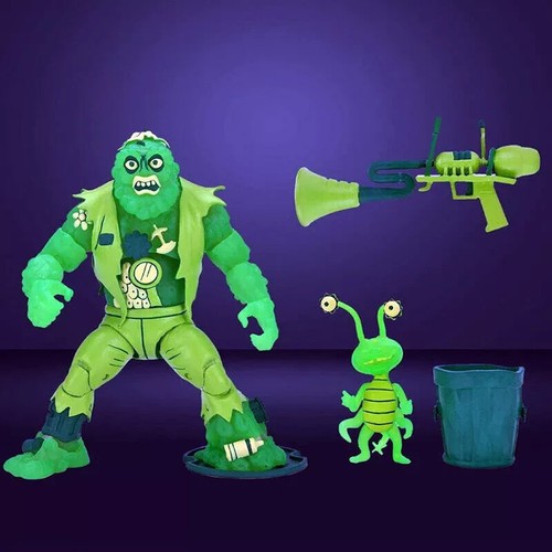 NECA Muckman Joe Eyeball Glow In Dark Teenage Mutant Ninja Turtle 7" Figure TMNT - Picture 8 of 9