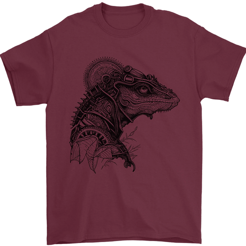 Camiseta para hombre A Steampunk Iguana Lizard Reptiles 100 % algodón - Imagen 22 de 96