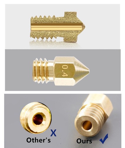 20pcs 3D MK8 0.4mm Printer Brass Nozzle+ Cleaning Kit - 第 6/7 張圖片