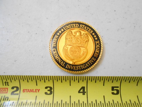 RARE NCIS NAVAL CRIMINAL INVESTIGATIVE SERVICE OKINAWA MILITARY CHALLENGE COIN - Picture 2 of 5