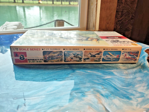 1:72 Minicraft Hasegawa USAF Republic Thunderbolt P-47D Jagdflugzeug Bausatz SEALED - Bild 3 von 7