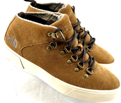 The North Face 12-141 Lace-Up Brown Suede Leather Boot  display picture 2
